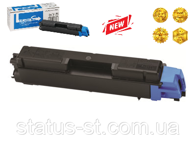 Картридж Kyocera TK-590C cyan для принтера FS-C2026MFP, FS-C2126MFP, FS-C2526MFP, FS-C2626MFP, FS-C5250DN, ECOSYS P6026cdn аналог, фото 1