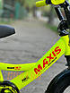 Дитячий велосипед 12" Corso MAXIS CL-12017 на зріст 90-100 см жовтий, фото 7
