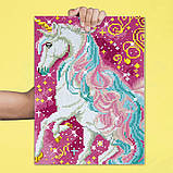 Іграшка CRAZE DIAMONDZ - Набір для створення картини Єдиноріг зі стразами, фото 2