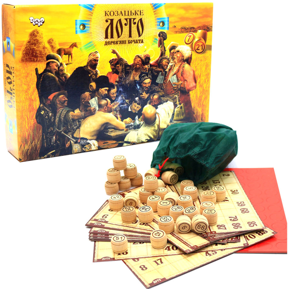 Настільна гра Козацьке Лото 2623 в коробці