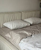 Полуторний комплект якісної  постільної білизни Бязь Gold Lux    150*220 "ПЕТЛЯ"