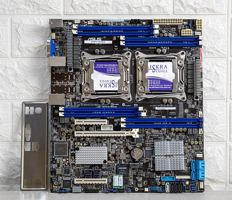 Материнска плата ASUS Z10PС-D8/SAS (IPMI) 2x LGA2011 v3 v4 2x CPU, фото 1