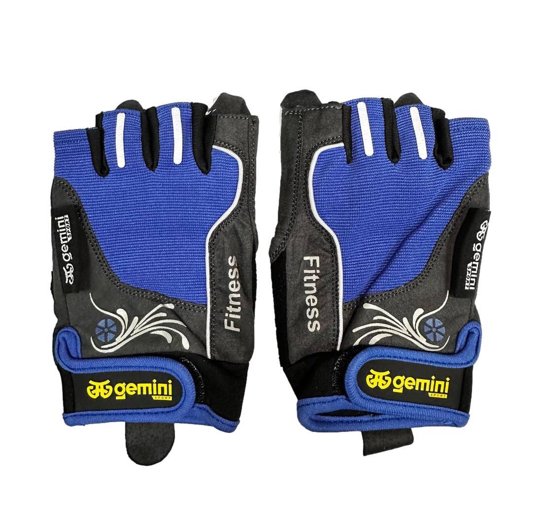 Рукавички жіночі для фітнесу та тренувань Gemini GK-1002-BL