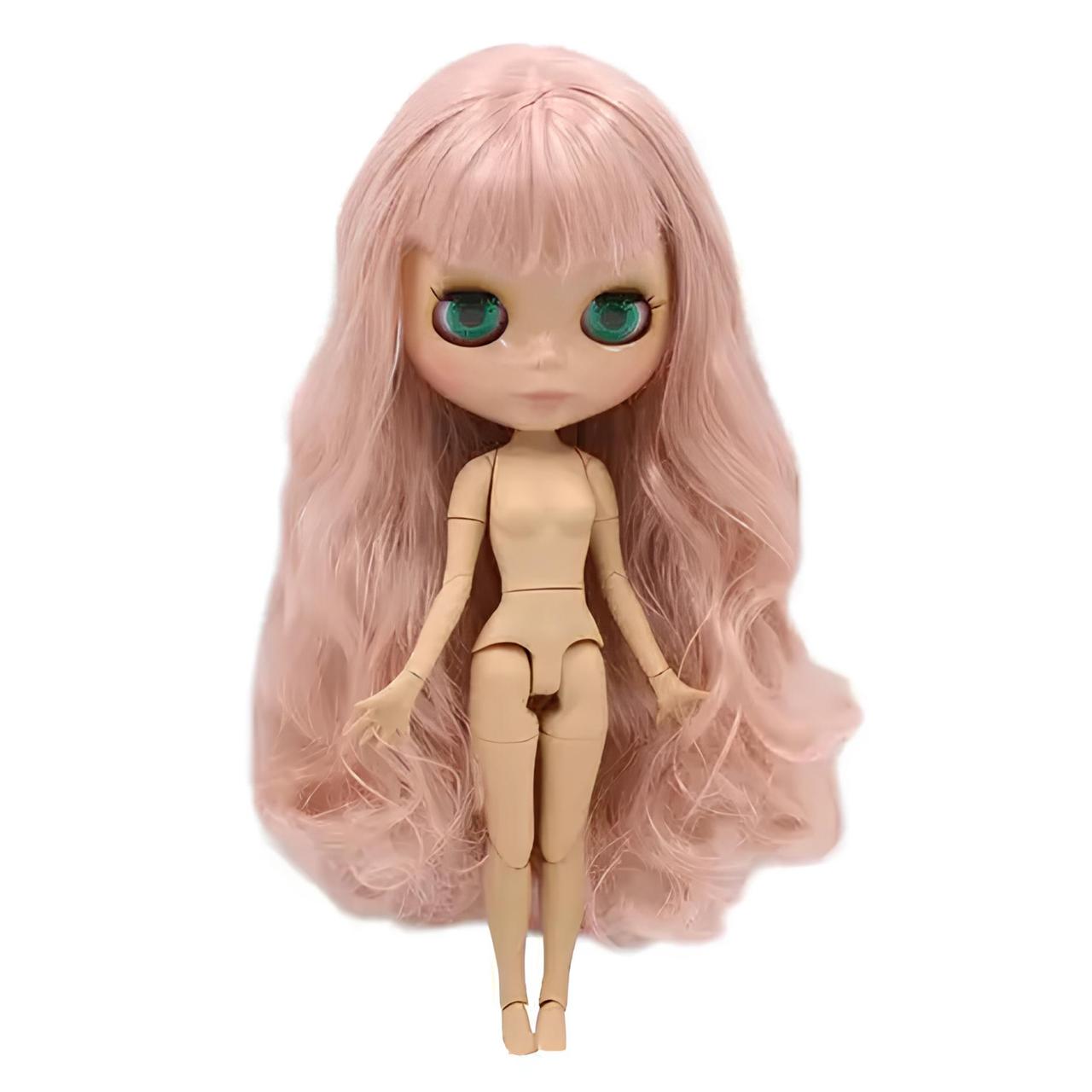 Шарнірна лялька Блайз Blythe 30 см. 4 кольори очей, пудровий колір волосся