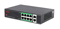 Некерований POE комутатор  ONV-H1108PSD