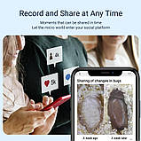 Мікроскоп лінза для смартфона 200X з CPL фільтром Apexel APL-MS002CBK, фото 10