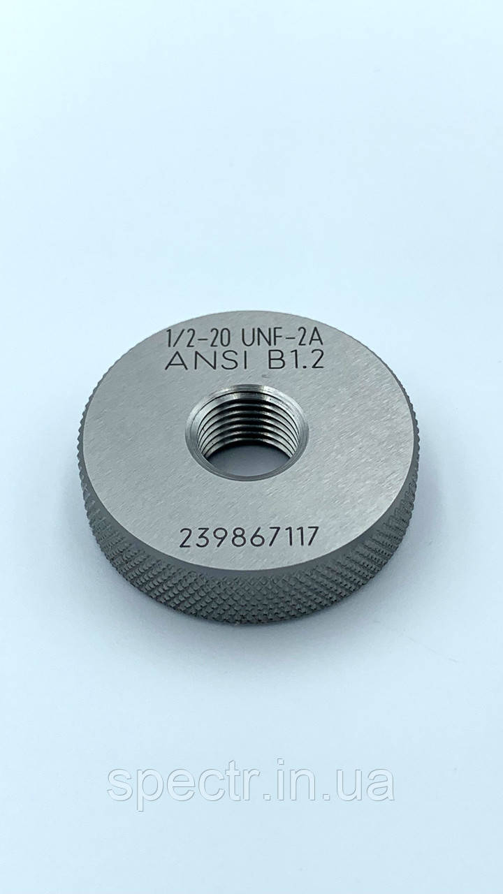 КалІбр-кільце UNF 1/2 DIN2285 ПРОХІД JBO
