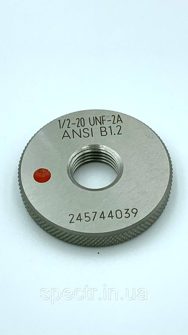 КалІбр-кільце UNF 1/2 DIN2299 НЕПРОХІД JBO