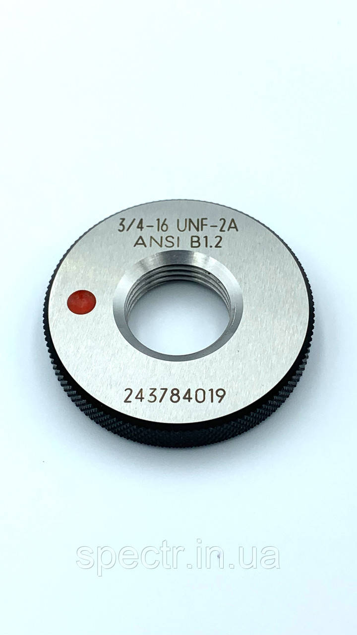 КалІбр-кільце UNF 3/4 DIN2299 НЕПРОХІД JBO