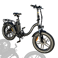 Велосипед складний з Е-комплектом E-Titan Travel 20.4" 13-рама" 500w 48v 12ah Чорний 2025 року