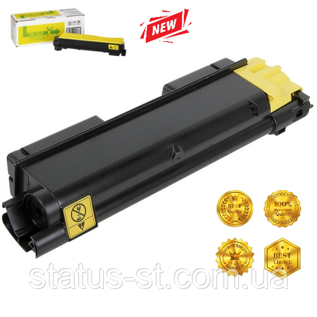 Картридж Kyocera TK-590Y yellow для FS-C2026MFP, FS-C2126MFP, FS-C2526MFP, FS-C2626MFP, FS-C5250DN, ECOSYS P6026cdn аналог, фото 1