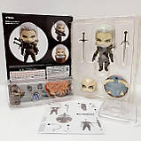 Фігурка Ґеральта Nendoroid RESTEQ — рухома фігурка з The Witcher 3: Wild Hunt, 10 см, з аксесуарами, колекційна статуетка, фото 2