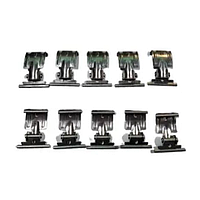 Кліпса металева для кріплення кришки світильника ДПП 2х36 (2x16 LED) IP65 під 2 LED Т8 G13 (комплект 10шт)