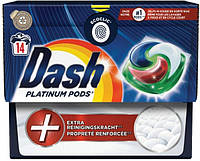 Гелеві капсули Dash Platinum Pods Universal 14 шт (ціна за 1 шт)