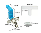 Ніпельна (сосковая) поїлка для кроликів (кролів), гризунів (покращена), фото 4
