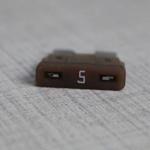 Запобіжник авто 19мм 5А, фото 2