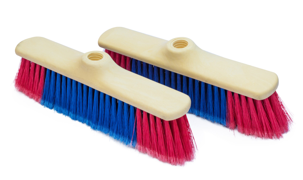 Щітка для підлоги ЕКО SUPER м'яка на пластиковій колодці 30*5.5 см (ворс 6.5 см 5 рядів), фото 1