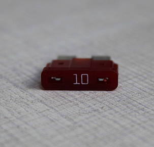 Запобіжник авто 19мм 10А, фото 2