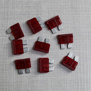 Запобіжник авто 19мм 10А, фото 1