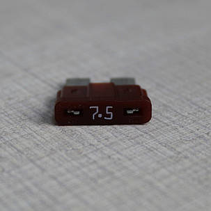 Запобіжник авто 19мм 7,5А, фото 2