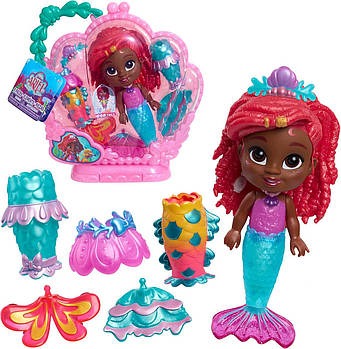 Лялька принцеса русалочка Аріель з нарядами Just Play Disney  Junior Pop Tails Ariel