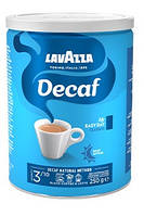 Кава мелена Lavazza Dek без кофеїну, з/б 250 г