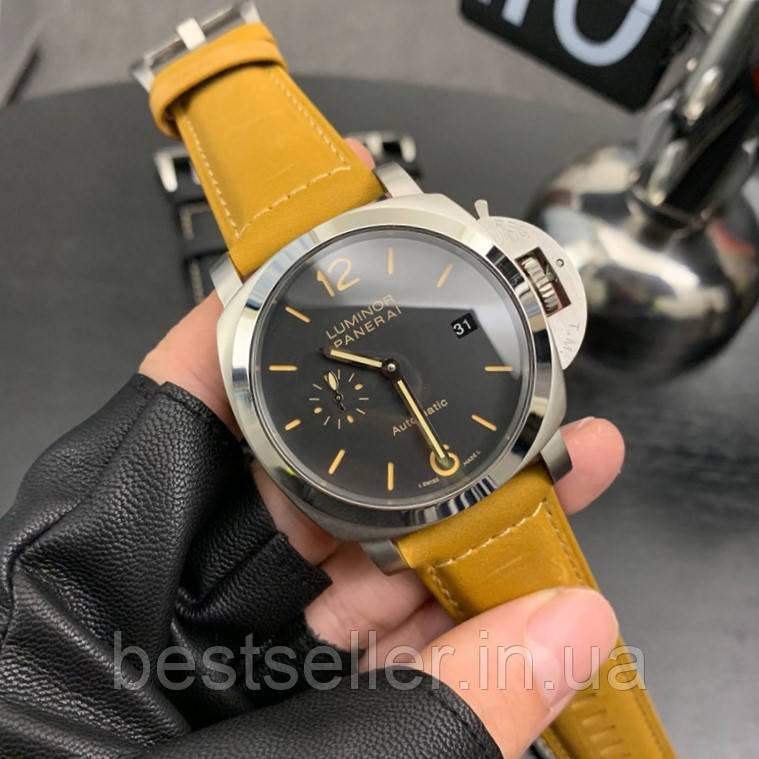 PANERAI LUMINOR MARINA 44MM SILVER BLACK. AAA