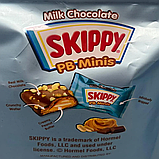 Цукерки Skippy PB Minis Milk Chocolate & Peanut Butter Snacks 141г, фото 6