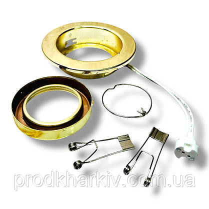 Точковий світильник (корпус-золотий) 6 шт., фото 4