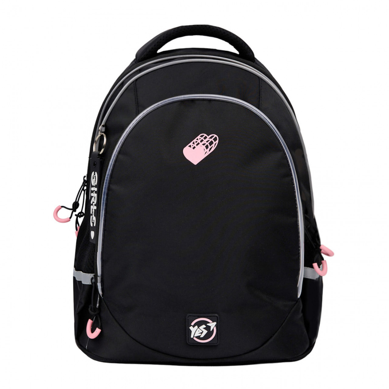 Рюкзак шкільний YES TS-52 Pink Heart LED