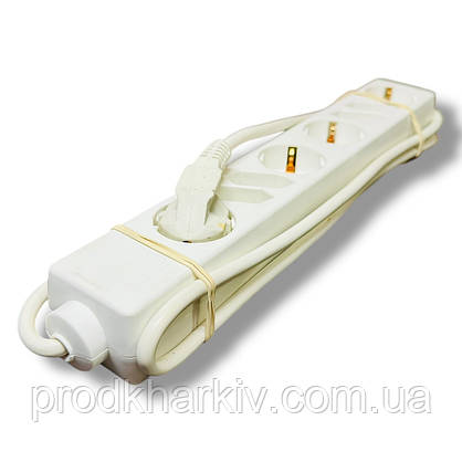 Мережевий подовжувач на 7 розеток, фото 2