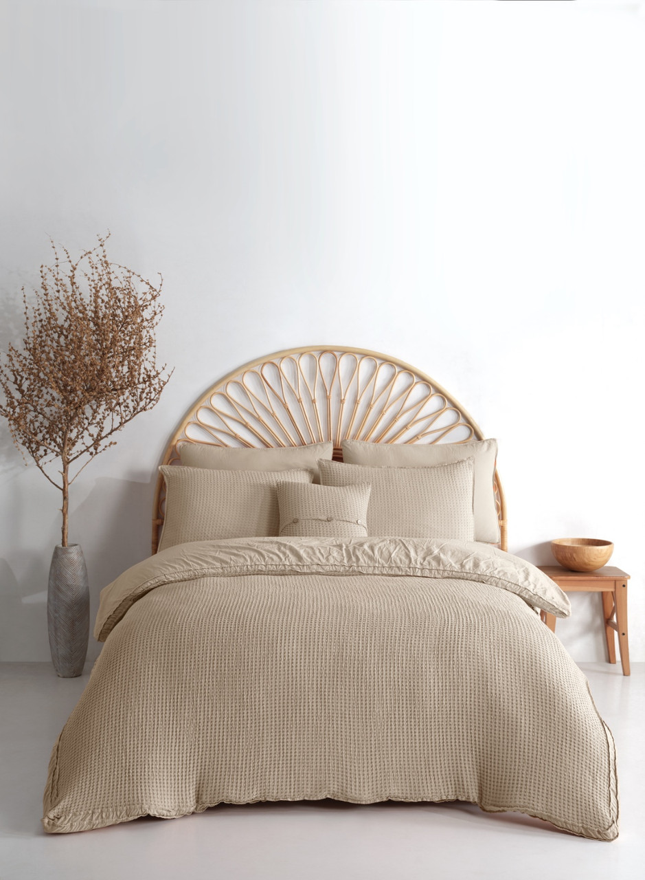 Постільна білизна Limasso Bassin 200 х 220 см Oxford Tan