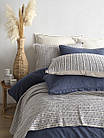 Покривало з наволочками Limasso 240×260 см. Azure Indigo, фото 3