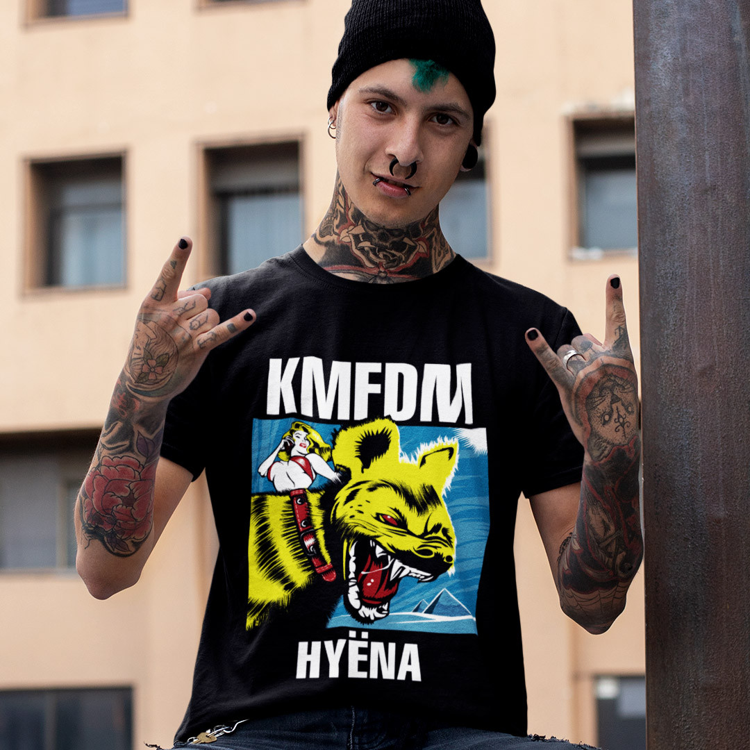 Футболка унісекс Cult - KMFDM - Hyena (2022)