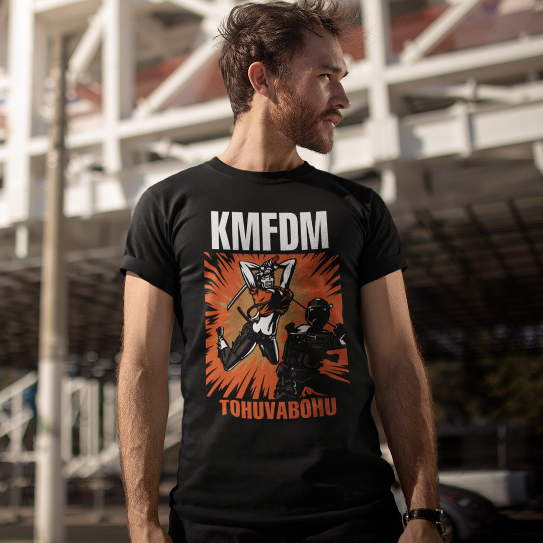 Футболка унісекс KMFDM (Tohuvabohu) XS чорний, фото 1