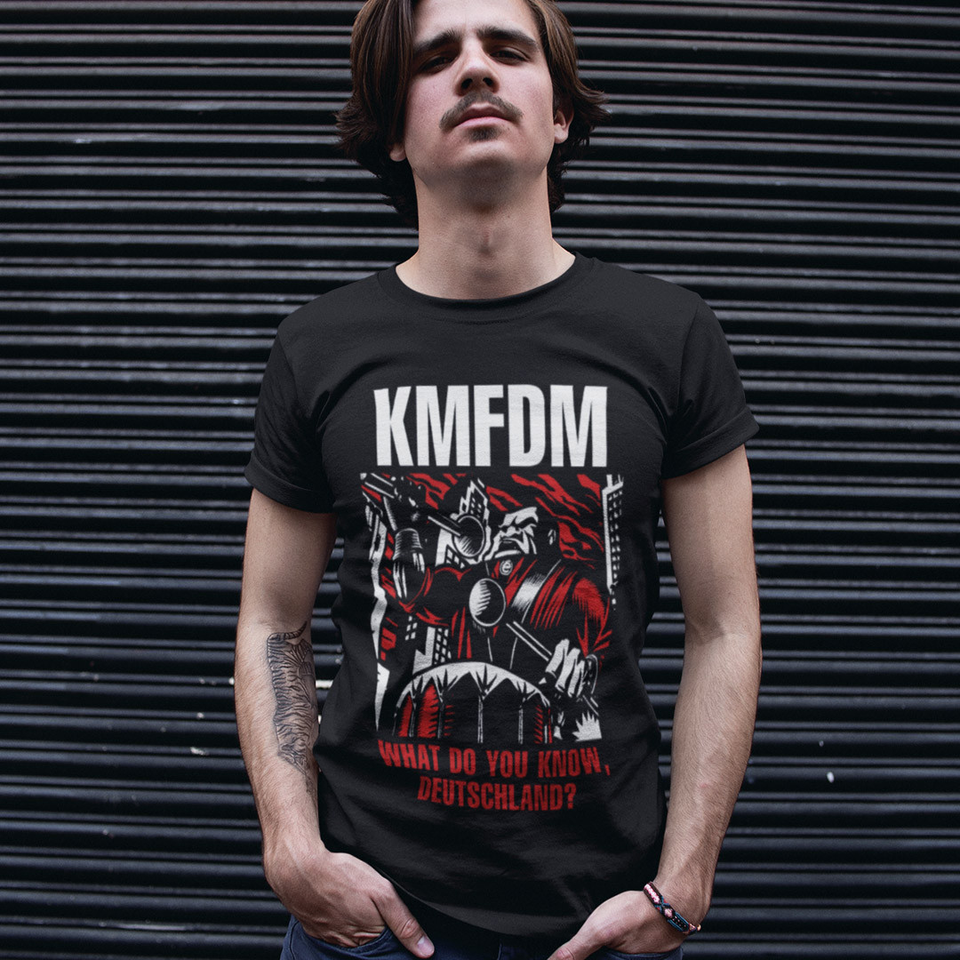 Футболка унісекс KMFDM (What Do You Know Deutschland) XS чорний