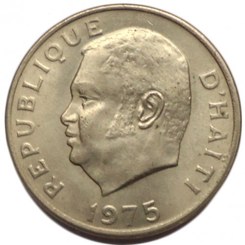 Гаїті 10 сантимів, 1975 рік ФАО Мідно-нікелевий сплав, 4.09g, ø 22.7mm №1899