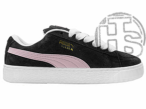 Жіночі снікерси Пума Puma Suede XL Black Pink White ALL19442