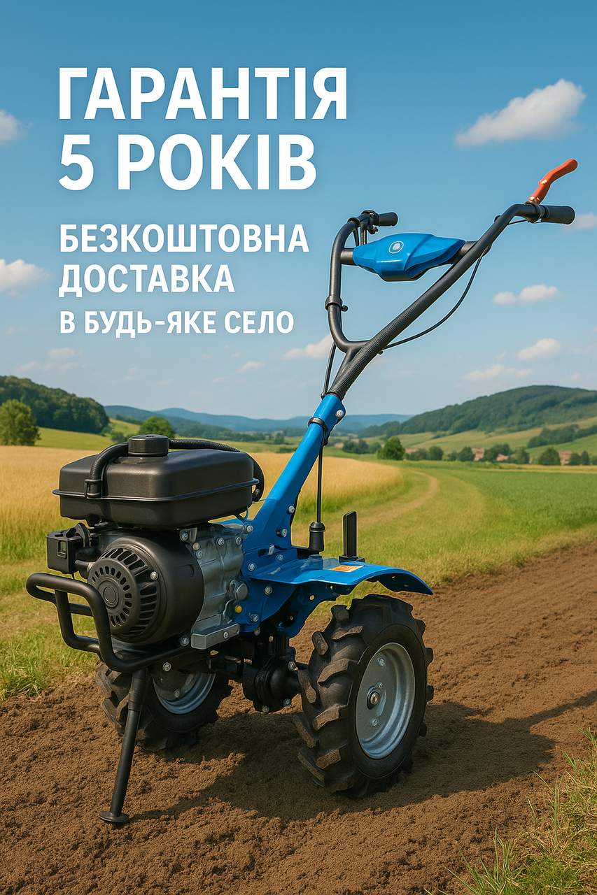Мотоблок ДТЗ 570БН/М2 — бензиновий, вдосконалена модель, надійність і потужність