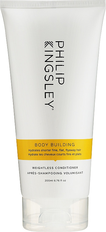 Кондиціонер для об'єму Philip Kingsley Body Building Weightless Conditioner 200ml – для легкого та об'ємного волосся