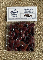 Оливки темні "Каламата" з кісточкою 250г Greek Product, Греція