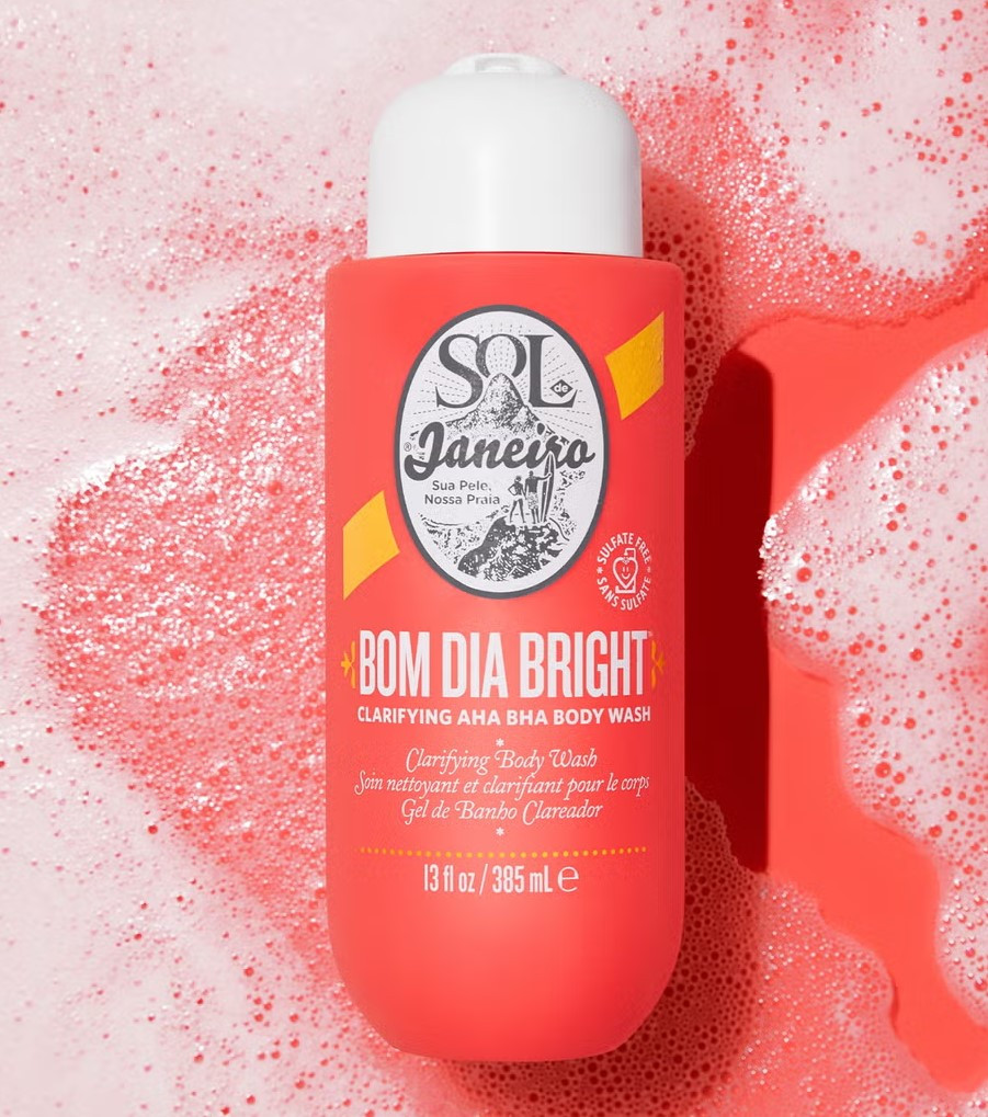 Гель для душу Sol de Janeiro Bom Dia Bright Clarifying AHA BHA Body Wash 385ml – для очищення та оновлення шкіри