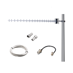 Антенний 4G комплект Стріла 21 Дю 1700-2700 мГц з кабелем та перехідниками