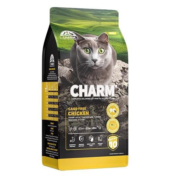 Сухий корм Charm Cage-Free Chicken для котів із куркою, 5.4 кг