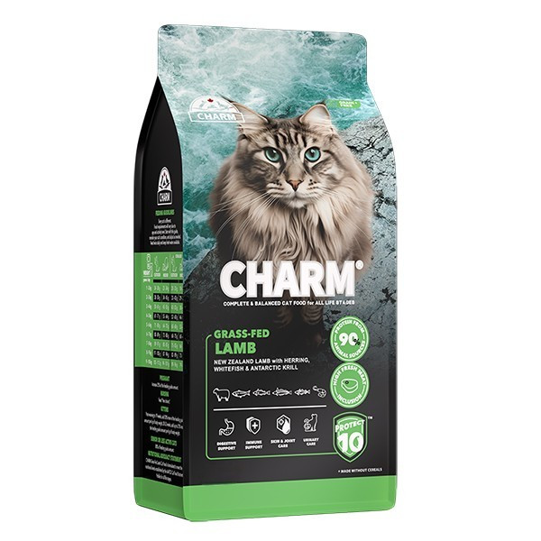 Сухий корм Charm Grass-Fed Lamb для котів з ягням, 2 кг