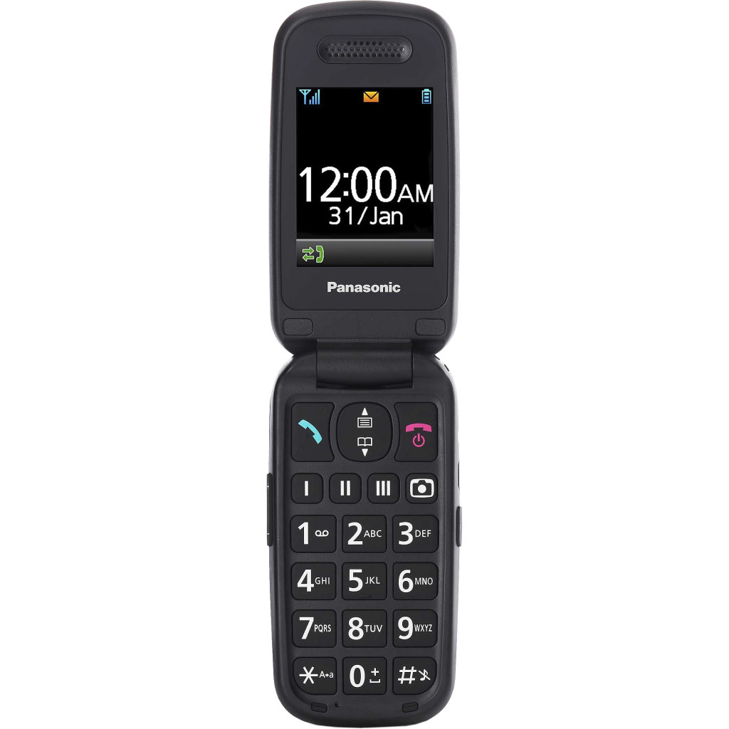 Мобільний телефон Panasonic KX-TU446 Black (KX-TU446EXB), фото 1