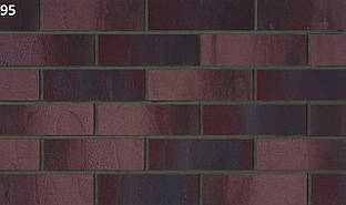 Гнучкий Клінкер на склосітці Elastoclin Кольори ПРАЙМ PRIME №95 з захисною плівкою для монтажу