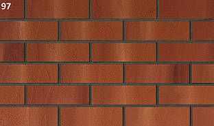 Гнучкий Клінкер на склосітці Elastoclin Кольори ПРАЙМ PRIME №97 з захисною плівкою для монтажу