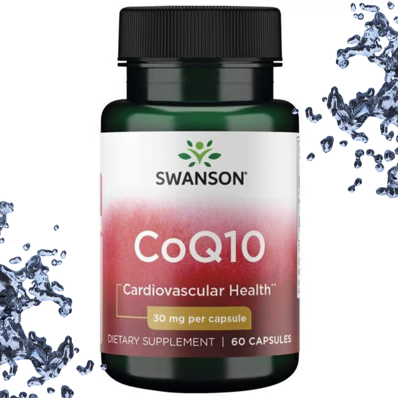 Swanson CoQ10 30 мг 60 капсул, фото 1