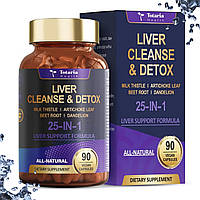Для печінки Totaria Health Liver Cleanse & Detox 25-in-1, 90 вегетаріанських капсул